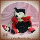 DOUDOU ET COMPAGNIE SOS COCCINELLE LADY COCCI MARIONNETTE ROUGE NOIR