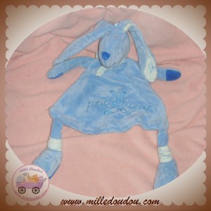 CMP SOS DOUDOU LAPIN BLEU PLAT ECHARPE P'TIT LAPIN