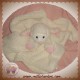 PICCOLO BAMBINO DOUDOU MOUTOU PLAT BLANC ROSE SOS