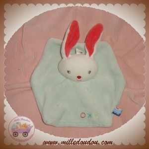 SUCRE D'ORGE DOUDOU LAPIN BLANC PLAT BLEU VERT SOS