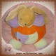 KALOO DOUDOU LAPIN BEIGE BOULE ORANGE COCCINELLE SOS