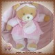 TAKINOU DOUDOU OURS PRINCESSE TAM TAM ROSE VICHY SOS