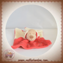 DOU KIDOU DOUDOU CHIEN BEIGE PLAT ECRU ROUGE DOUKIDOU