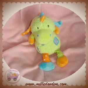 BABYSUN DOUDOU DRAGON VERT ORANGE VERT BABY SUN SOS