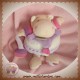 DOUDOU ET COMPAGNIE SOS HIPPOPOTAME LEO MAUVE BOULE HOCHET