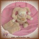 DOUDOU ET COMPAGNIE OURS MARRON MOUCHOIR MACARON SOS