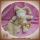 DOUDOU ET COMPAGNIE OURS MARRON MOUCHOIR MACARON SOS