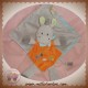 NICOTOY DOUDOU ANE GRIS PLAT ORANGE SOS