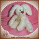 HISTOIRE D'OURS DOUDOU LAPIN BLANC POIL SOS