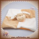 BENGY DOUDOU MOUTON PLAT ECRU BEIGE DOS ORANGE SOS