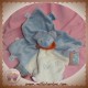 NOUKIE'S DOUDOU KOALA CUBY PLAT ECRU BLEU ETIQUETTES SOS