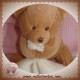 BABYNAT BABY NAT DOUDOU PETIT OURS MARRON MOUCHOIR SOS