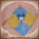 DISNEY DOUDOU MICKEY PLAT PASTEL BLEU JAUNE SOS