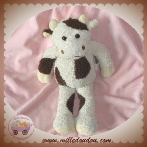 TIAMO TI AMO DOUDOU GIRAFE VACHE ECRU BLANC MARRON SOS