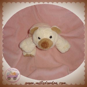 NICOTOY DOUDOU PETIT OURS POLAIRE ECRU BEIGE SOS