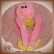 ANIMAL ALLEY DOUDOU GRENOUILLE ROSE VENTRE JAUNE POIS BLEU SOS