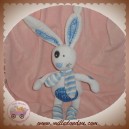 TAPE A L'OEIL DOUDOU LAPIN BLANC BLEU SPIRALE SOS