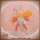 MOULIN ROTY DOUDOU LIBELLULE PAPILLON ROSE ZEPHIR 17 cm SOS