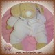 NOUKIE'S DOUDOU CHIEN BEIGE EDGAR ROSE 32 cm