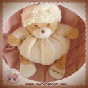 TAKINOU DOUDOU OURS BEIGE BOULE ECRU JAUNE FLOCON NEIGE SOS