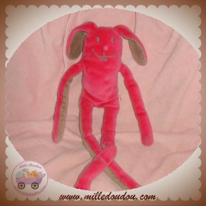 DPAM DOUDOU LAPIN ROSE MARRON TAUPE DU PAREIL AU MEME