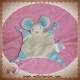 TCF DOUDOU SOURIS BLANCHE BLEU PLAT SOS