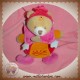 DOUDOU ET COMPAGNIE SOS OURS PRINCESSE INDIDOUS CAPE ROSE ORANGE