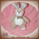 NOUKIE'S DOUDOU LAPIN OSCAR BINZ BEIGE BLEU MARRON SOS