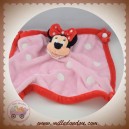 DISNEY DOUDOU MINNIE PLAT ROSE ROUGE FLEUR DISNEYLAND SOS