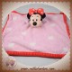 DISNEY DOUDOU MINNIE PLAT ROSE ROUGE FLEUR DISNEYLAND SOS