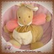 KALOO DOUDOU LAPIN BEIGE ROSE BILLES 30 CM SOS