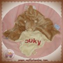 NOUKIE'S DOUDOU OURS NOUKY PLAT BEIGE ECRU SOS