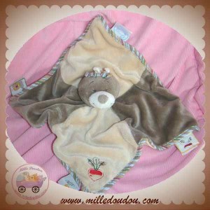 NOUKIE'S DOUDOU TAUPE PLAT BRUN BEIGE EMMA TIDOU SOS