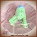 KIMBALOO DOUDOU DRAGON DINOSAURE VERT CASQUETTE BLEU SOS