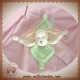 DOUDOU ET COMPAGNIE SOS COPAIN LE CHIEN PLAT ECRU BEIGE VERT