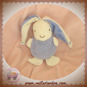 AJENA DOUDOU LAPIN BLANC VIOLET MAUVE SOS