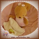 AUGUSTA DU BAY DOUDOU ECUREUIL MARRON ROBE ROSE MOUCHOIR SOS