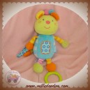 BABYSUN BABY SUN DOUDOU SOURIS OURS VERT BLEU MUSICAL SOS