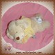 NICOTOY DOUDOU CHIEN MUSICAL BOUCLETTE BEIGE SWEAT JAUNE SOS