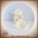 BABYNAT BABY NAT DOUDOU MOUTON MOUCHOIR BLANC SOS