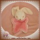 KALOO DOUDOU LAPIN PLAT ROSE LIBERTY SOS