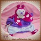 DOUDOU ET COMPAGNIE SOS COCCINELLE FRAMBOISELLE MARIONNETTE VIOLET FUSHIA MAUVE