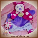 DOUDOU ET COMPAGNIE SOS COCCINELLE FRAMBOISELLE MARIONNETTE VIOLET FUSHIA MAUVE