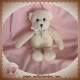 ANNA CLUB PLUSH DOUDOU OURS BEIGE CORDE 20 CM SOS