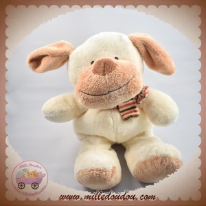 NICOTOY SOS DOUDOU CHIEN ECRU TRUFFE BEIGE MARRON