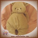 NOUNOURS DOUDOU OURS MARRON BEIGE TROU NOMBRIL SOS