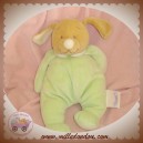 NOUKIE'S DOUDOU CHIEN BEIGE EDGAR VERT 26 cm SOS