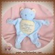 SUCRE D'ORGE DOUDOU OURS QUASI PLAT BLEU JAUNE 2000 SOS