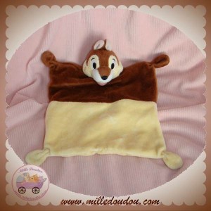 DISNEY DOUDOU ECUREUIL TIC TAC PLAT MARRON SOS