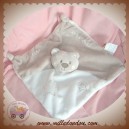 KIMBALOO DOUDOU OURS PLAT BLANC BEIGE COPINOUS SOS